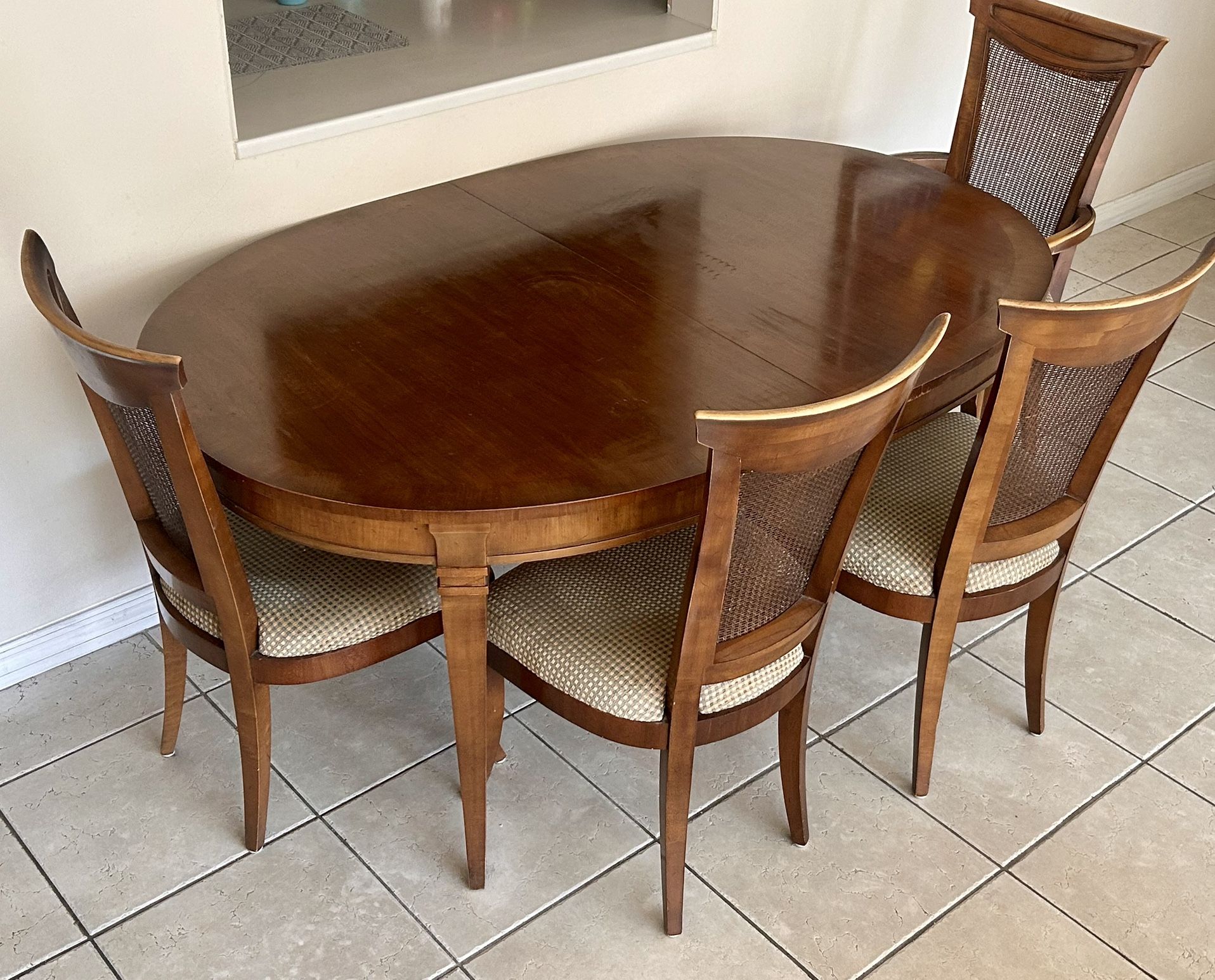 LOWERED PRICE! Dining Table And Chairs