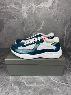 Prada America’s Cup Men’s Sneakers Blue & White