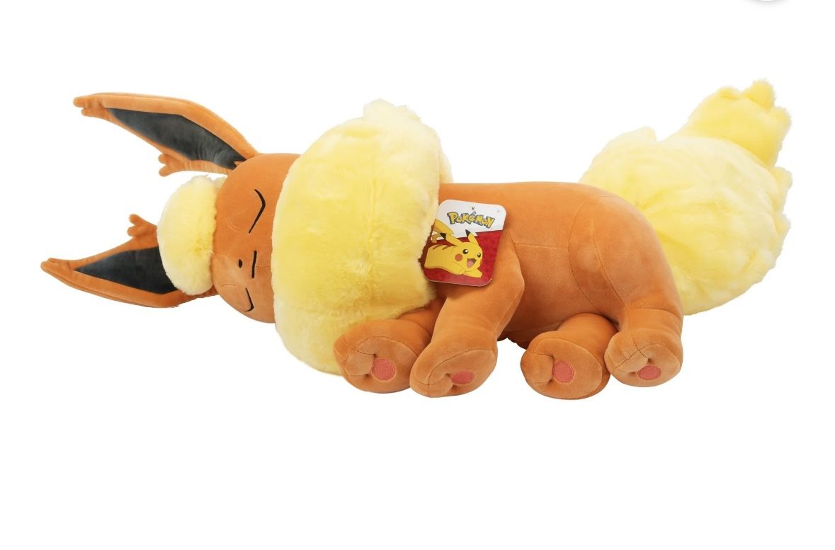 Pokemon Sleeping Flareon Plush