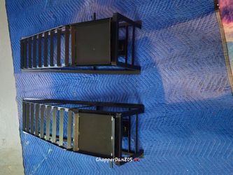 2-Piece Heavy Duty 5-Ton Hydraulic Car Service Ramps – New