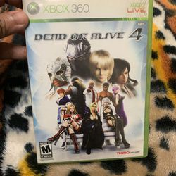 Dead Or Alive 4 Xbox 360 Game
