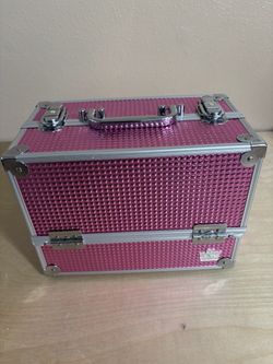 Caboodless Hard Case Cosmetic Storage Box ( like new) 11 1/4”x 8 1/2”x 6 3/4”