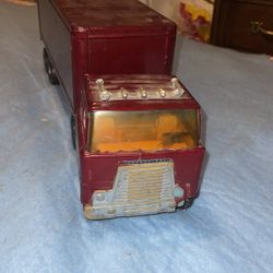 Vintage Ertl 21 3/4 Inch Long Sears Semi Truck And Tractor Trailer