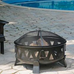 Wood Fire Pit New In The Box 