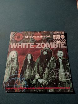 White Zombie Astro-Creep: 2000 Blue Vinyl LP Geffen Records Complete Insert