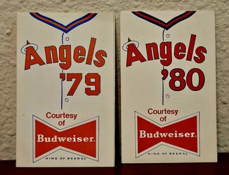 VINTAGE CALIFORNIA ANGELS SCHEDULE