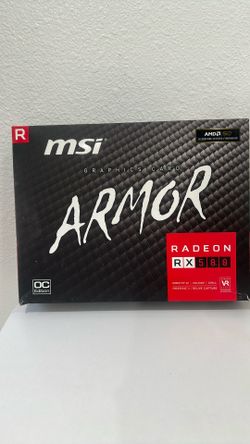 MSI Radeon 580 8GB Graphics Card And Cable Kit