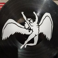 Handmade Led Zeppelin Vinyl Wall Art 