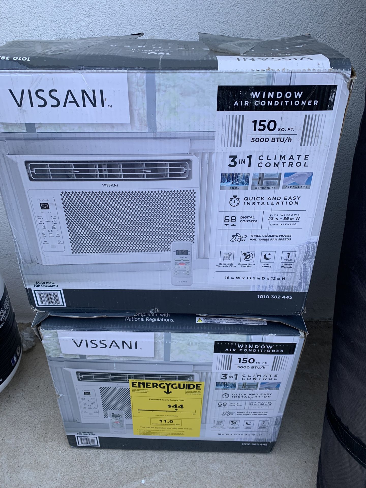 new window ac 5000btu nuevo aire