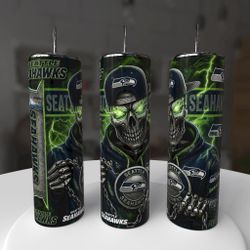 Seattle Seahawks Football Tumbler