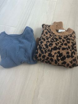 Two sweaters
