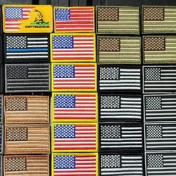 American Flag Patches _ Velcro _ starting at $5 each