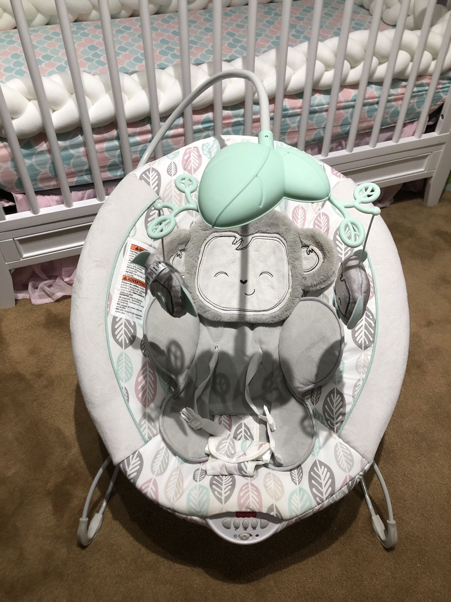 Fisher Price Snugamonkey Deluxe Bouncer