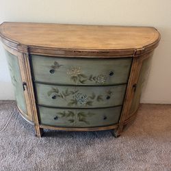 Like New Solid Wood Console Table 