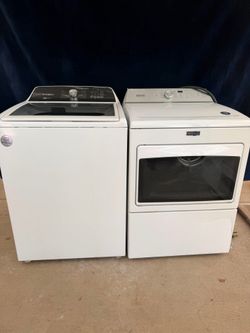 Whirlpool washer and maytag dryer