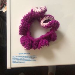 Handmade Crochet Scrunchies 