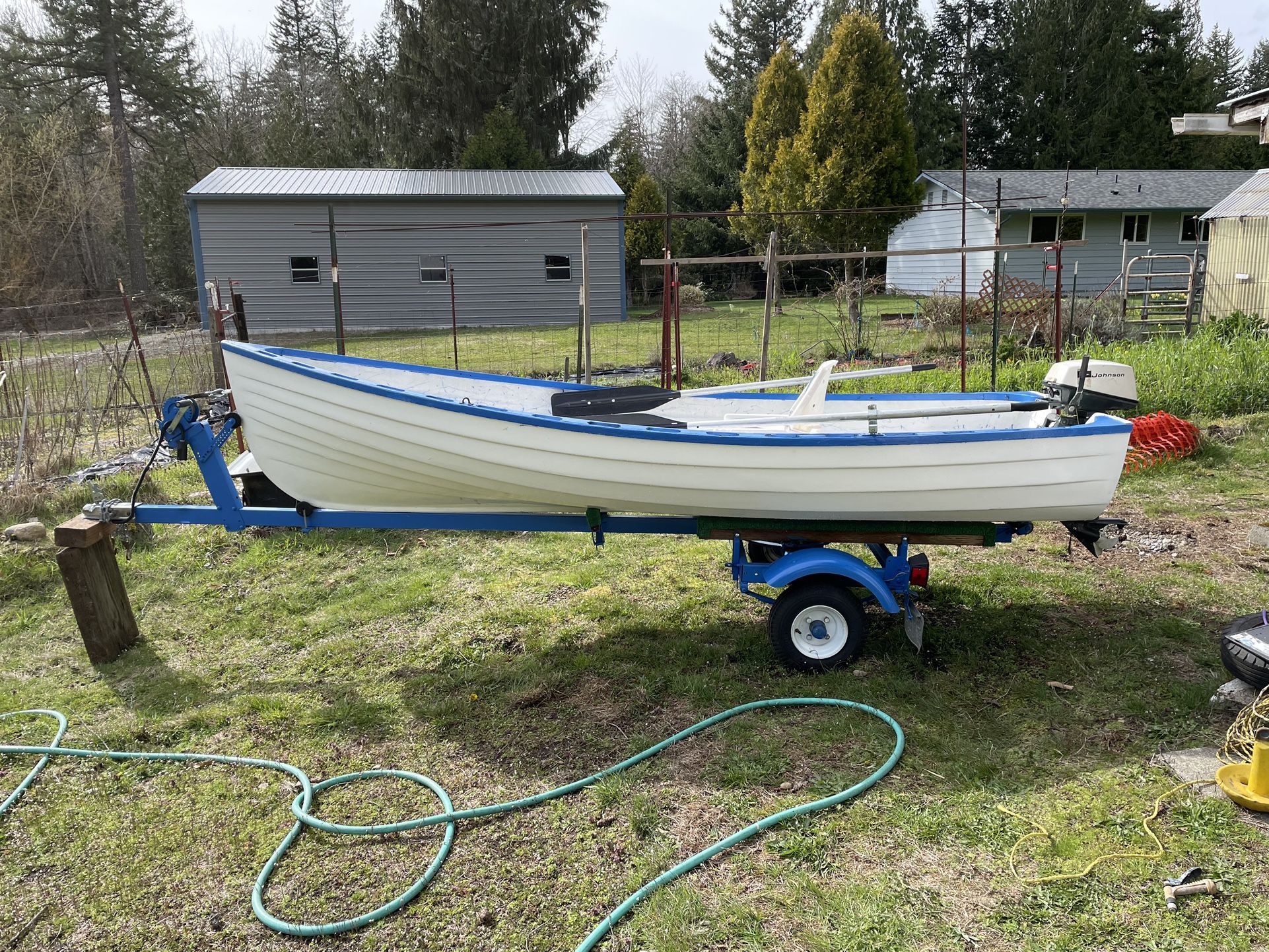 12ft Fiberglass Boat