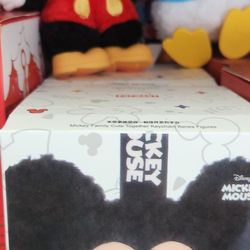 Mickey family, labubus 