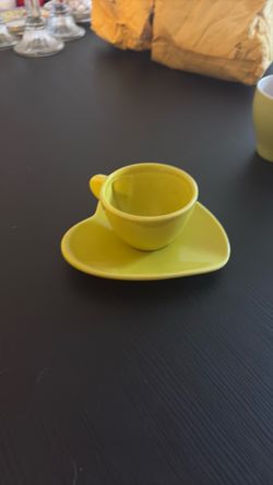 Espresso cup with saucer