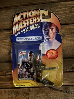 Vintage 1994 Terminator 2 Diecast Figure - Carded