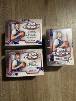 2025 NBA Topps Chrome blasters