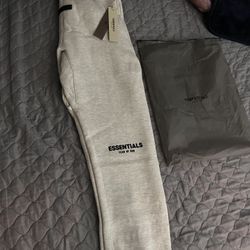 Essentials Light Heather Grey Sweat Pants