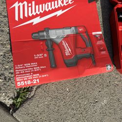 Taladro Milwokee Electric Rotor Hammer