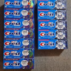 Kids Crest Toothpaste 