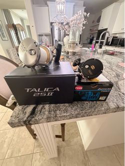 Gen 2 Talica 25 and 1st Gen Penn Fathom 25 2 speed