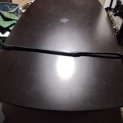 Brown Conference Table 