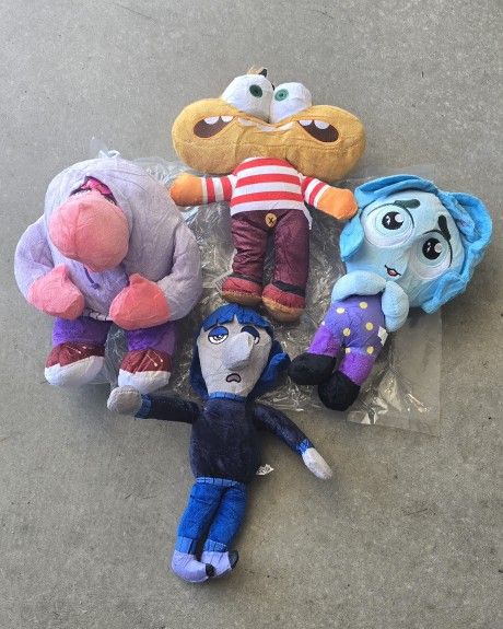 Inside Out 2 Plushies