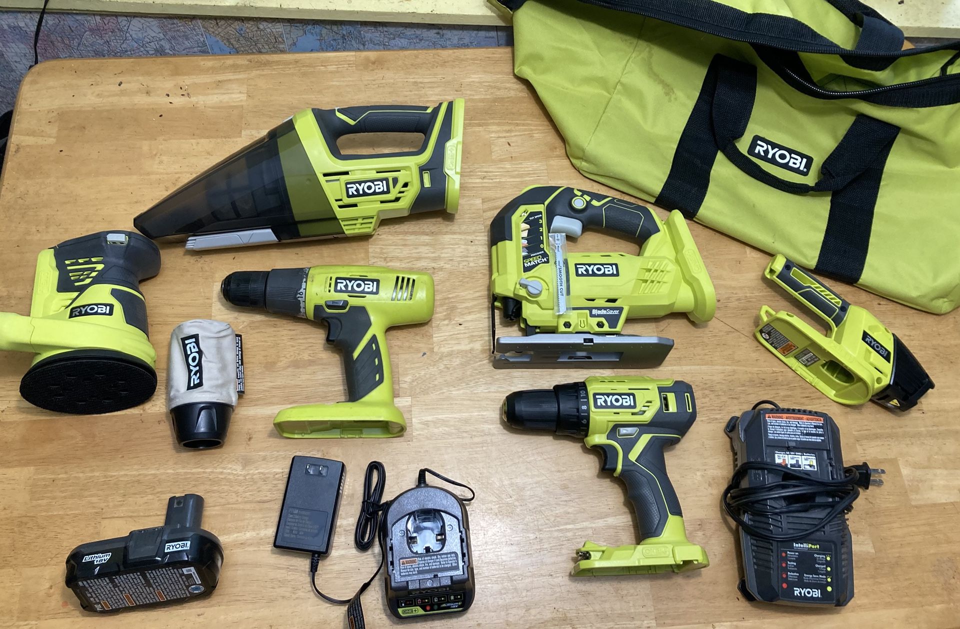 Ryobi Tool Set