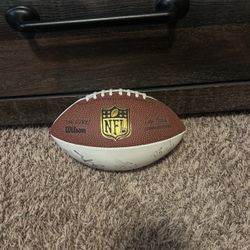 Wilson NFL Signed By 2018 Chicago Bears Football