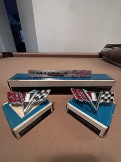 1964 Impala SS Badges