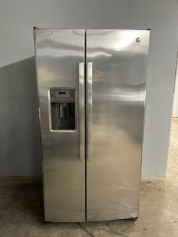 GE Stainless Refrigerator ‼️60 Day Warranty‼️