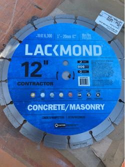 12 inch concrete wet/dry disc blade