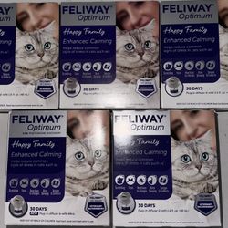 (5) Feliway Optimum Enhanced Calming Diffuser Kit 2026-2027