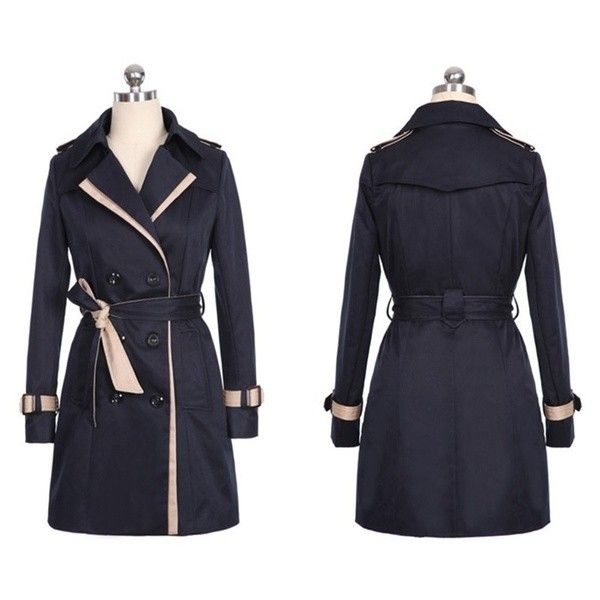 Brand New Women's Trench Overcoat
