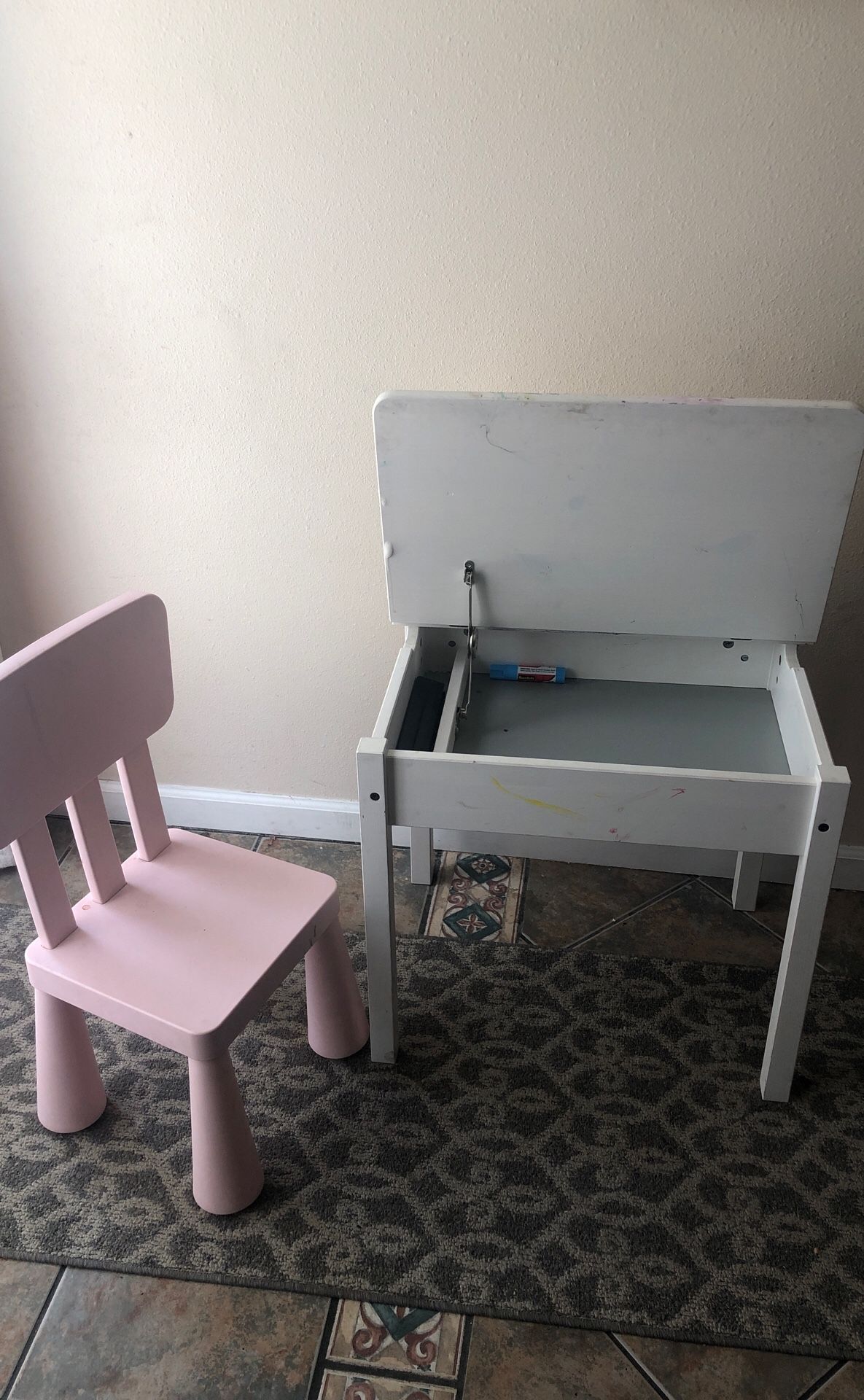 Kids IKEA Desk and Chair