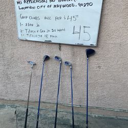 Golf Clubs