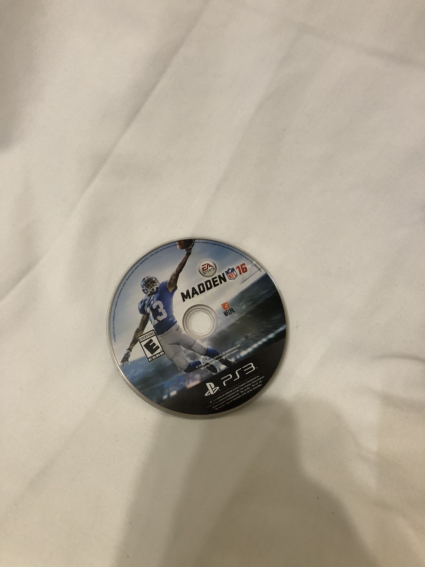 Madden 2016 PS3 Game