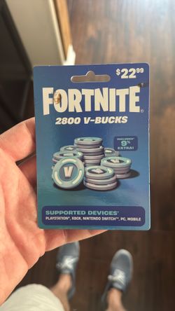 $22.99 V Bucks From Birthday Party 