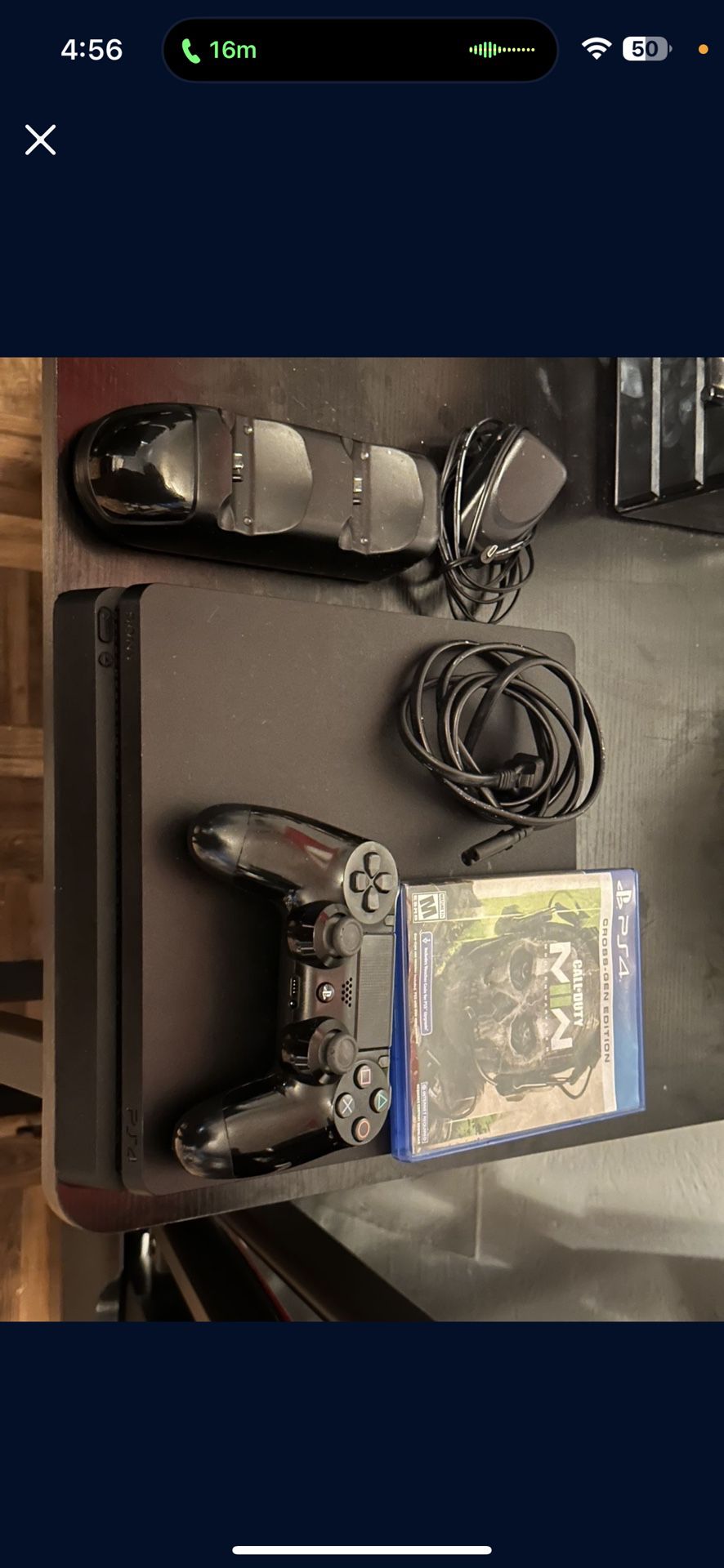 Ps4 With Game And Controller