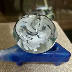 Glass Orb with Stand 