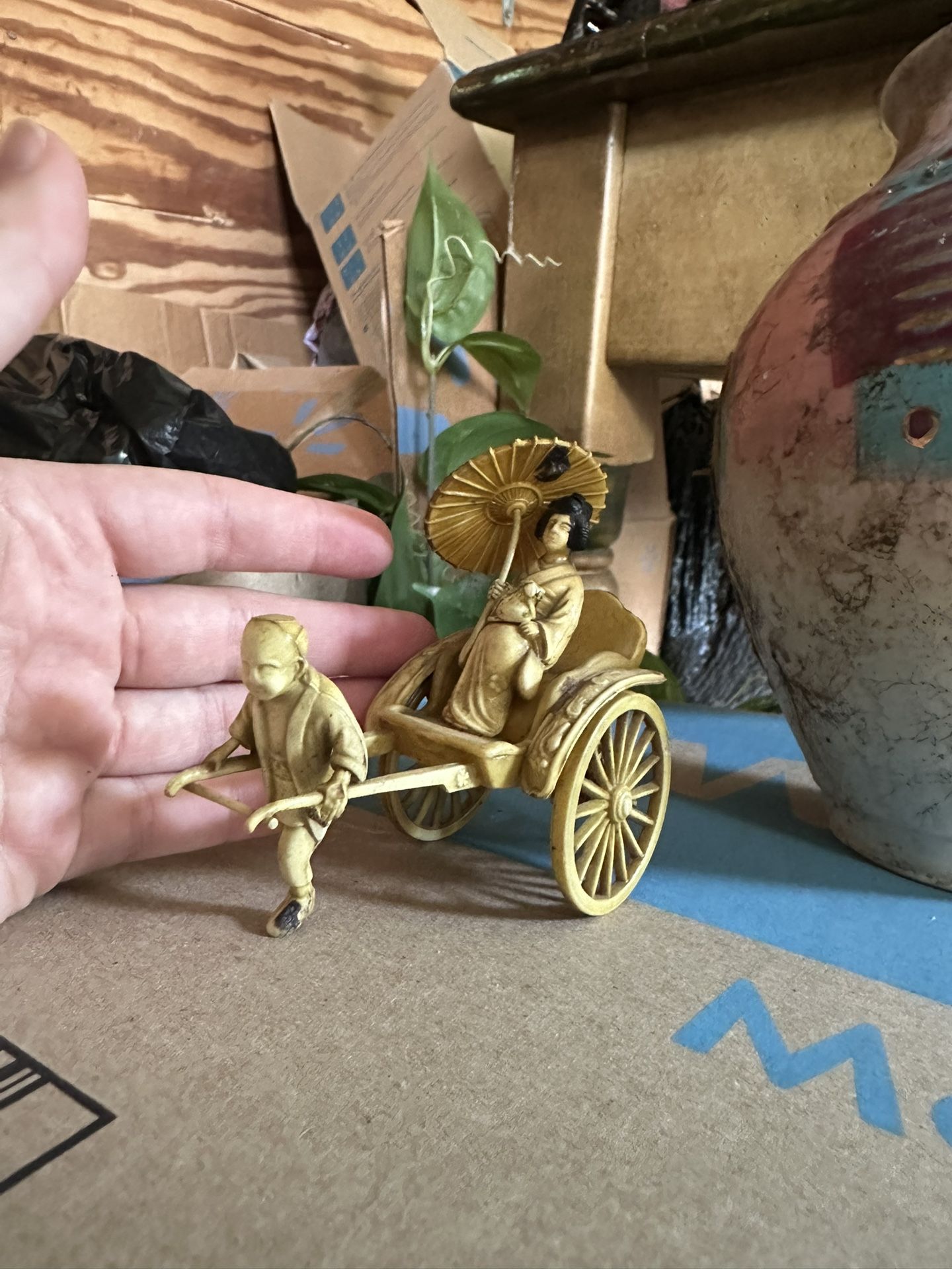 vintage Japanese celluloid figurine