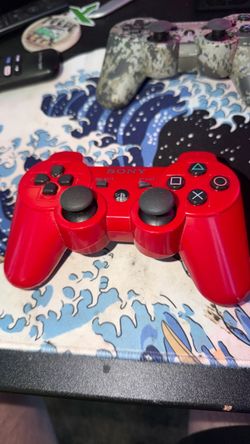 PS3 controller red