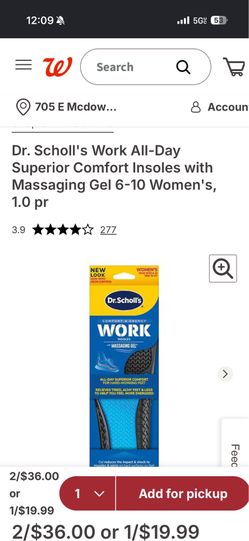 Dr. Schools WORK women’s insoles