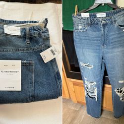 Buckle Flying Monkey Distressed Vintage Straight  W31 L32 Jeans  