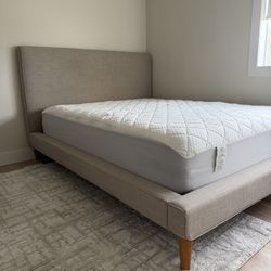 Upholstered Bed Frame Queen
