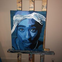 2pac Acrylic Painting